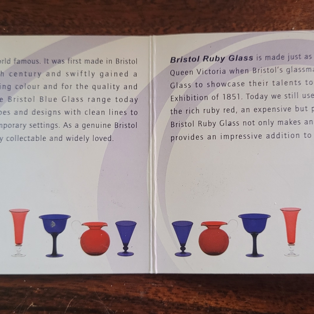 Bristol Blue Blue Glass Paperweight - Picture 4 of 5